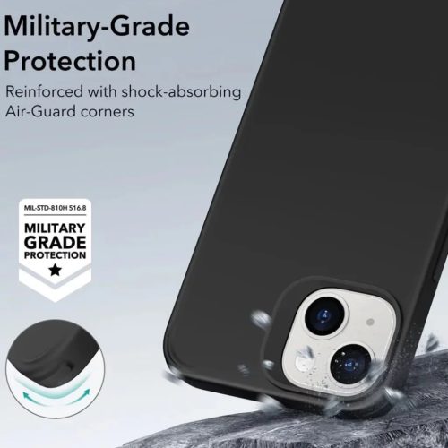 iPhone 13 / 14 Fekete ESR - Classic Hybrid HaloLock tok-4894240161777 4 kép