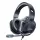 Gaming Fülhallgató Yesido EK01 - Vezetékes, 3.5 mm Jack, Mikrofonnal, RGB LED Fények - Fekete