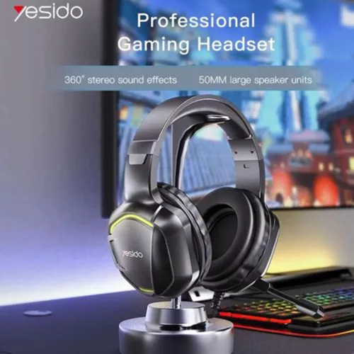 Gaming Fülhallgató Yesido EK01 - Vezetékes, 3.5 mm Jack, Mikrofonna-6971050265487 3 kép