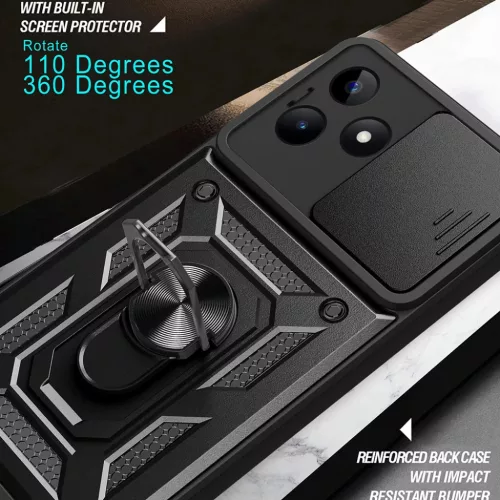  Techsuit - CamShield sorozat - Xiaomi Redmi Note 13 Pro 5G / Poco X6 -5949419075887 6 kép