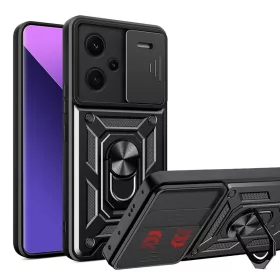    Xiaomi Redmi Note 13 Pro+ 5G Fekete Techsuit CamShield sorozatú tok