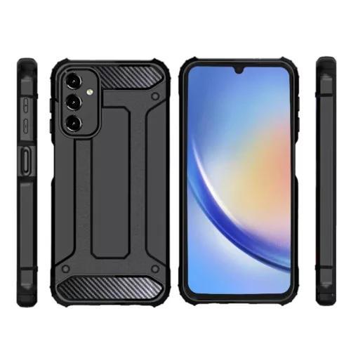  Techsuit - Hibrid Páncél - Samsung Galaxy A05s - Fekete tok-5949419079083 2 kép