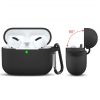  Techsuit - Szilikon Tok - AirPods Pro 1 / 2-hez, Sima, Ultrakavékony-5949419079397 2 kép