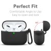  Techsuit - Szilikon Tok - AirPods Pro 1 / 2-hez, Sima, Ultrakavékony-5949419079397 3 kép