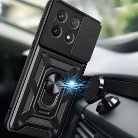  Techsuit - CamShield sorozat - Xiaomi Poco X6 Pro - Fekete tok-5949419081413 2 kép