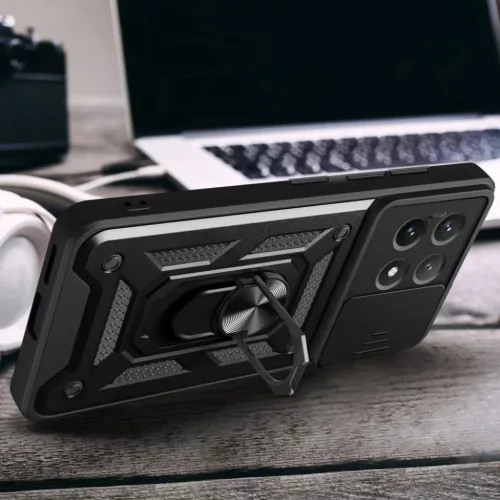  Techsuit - CamShield sorozat - Xiaomi Poco X6 Pro - Fekete tok-5949419081413 3 kép