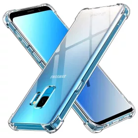  Techsuit - Ütésálló Átlátszó Szilikon - Samsung Galaxy S9 - Á-5949419084209 1 kép