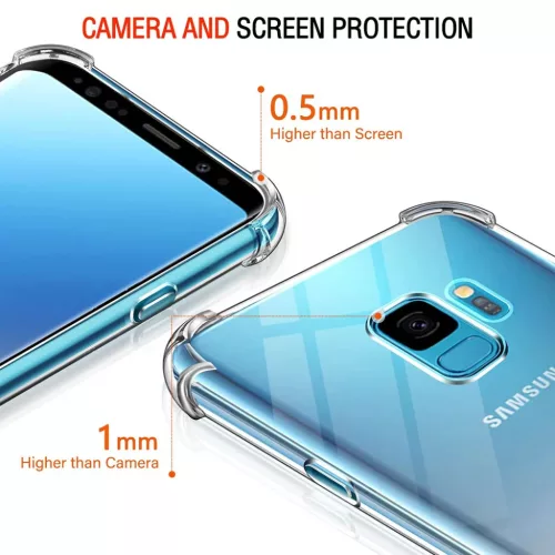  Techsuit - Ütésálló Átlátszó Szilikon - Samsung Galaxy S9 - Á-5949419084209 2 kép