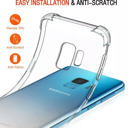  Techsuit - Ütésálló Átlátszó Szilikon - Samsung Galaxy S9 - Á-5949419084209 3 kép
