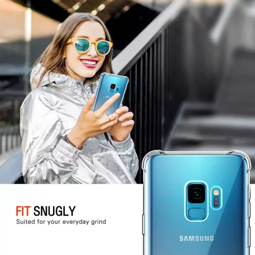  Techsuit - Ütésálló Átlátszó Szilikon - Samsung Galaxy S9 - Á-5949419084209 4 kép