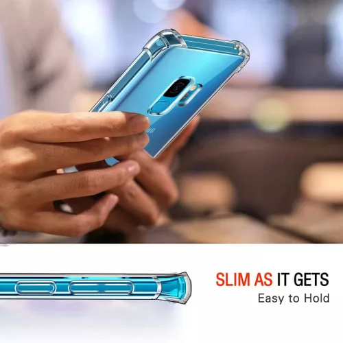  Techsuit - Ütésálló Átlátszó Szilikon - Samsung Galaxy S9 - Á-5949419084209 6 kép