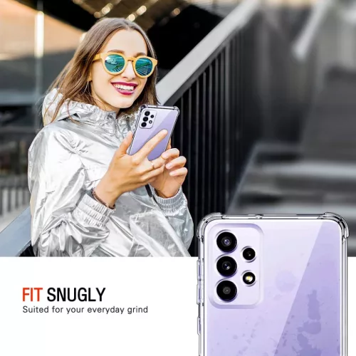  Techsuit - Ütésálló Átlátszó Szilikon - Samsung Galaxy A52 4G -5949419084179 4 kép