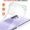  Techsuit - Ütésálló Átlátszó Szilikon - Samsung Galaxy A52 4G -5949419084179 5 kép