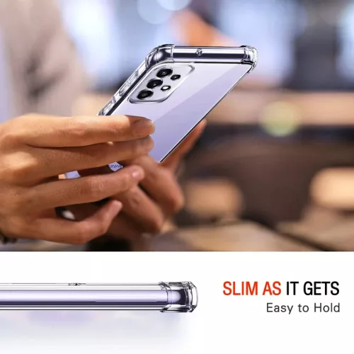  Techsuit - Ütésálló Átlátszó Szilikon - Samsung Galaxy A52 4G -5949419084179 6 kép