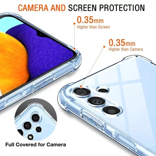  Techsuit – Ütésálló Átlátszó Szilikon – Samsung Galaxy A13-5949419084063 4 kép