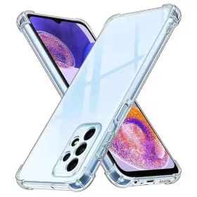    Techsuit - Ütésálló Átlátszó Szilikon - Samsung Galaxy A23 4G / A23 5G - Átlátszó tok