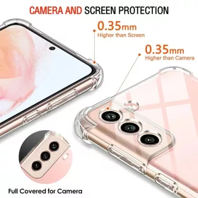  Techsuit - Ütésálló Átlátszó Szilikon - Samsung Galaxy A54 - �-5949419083981 2 kép