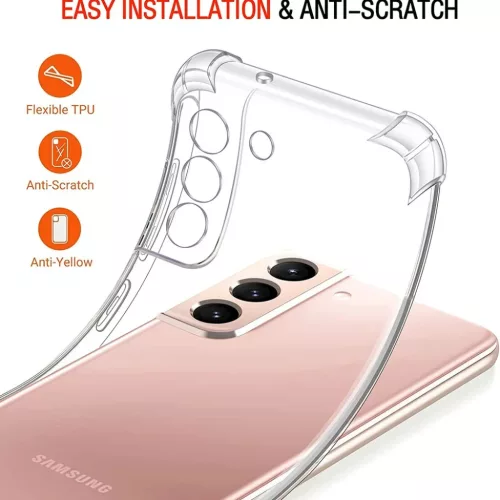  Techsuit - Ütésálló Átlátszó Szilikon - Samsung Galaxy A54 - �-5949419083981 4 kép