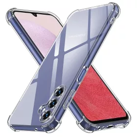    Techsuit - Ütésálló Átlátszó Szilikon - Samsung Galaxy A14 4G / A14 5G - Átlátszó tok
