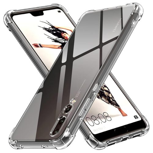  Techsuit - Ütésálló Átlátszó Szilikon - Huawei P20 Pro - Átl�-5949419083868 6 kép