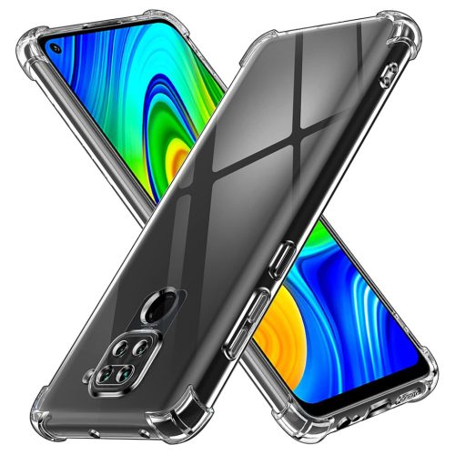  Techsuit - Ütésálló Átlátszó Szilikon - Xiaomi Redmi Note 9 / -5949419083547 6 kép