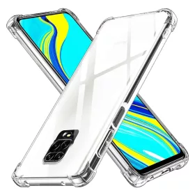   Xiaomi Redmi Note 9S / Note 9 Pro / Note 9 Pro Max Techsuit - Ütésálló Átlátszó Szilikon - Clear tok