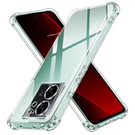    Techsuit - Ütésálló Átlátszó Szilikon - Xiaomi 13T / 13T Pro - Átlátszó tok