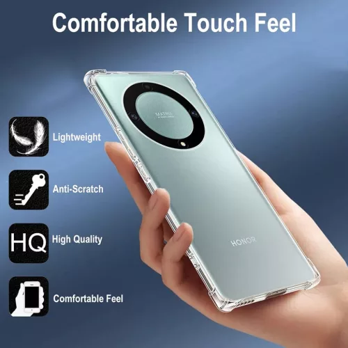  Techsuit - Ütésálló átlátszó szilikon tok - Honor Magic5 Lite -5949419083301 3 kép