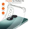  Techsuit - Ütésálló Átlátszó Szilikon - Honor 90 - Átlátszó-5949419083271 2 kép