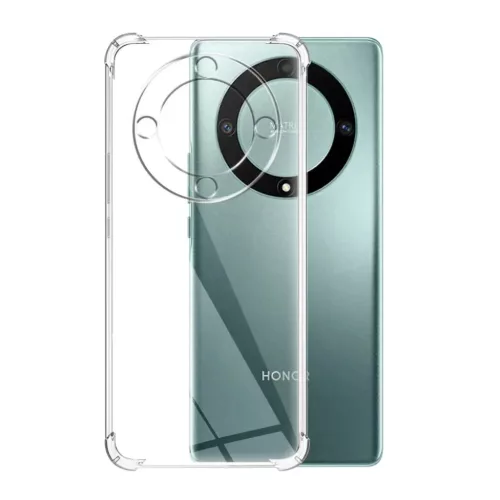  Techsuit - Ütésálló Átlátszó Szilikon - Honor X9a - Átlátsz�-5949419083233 4 kép