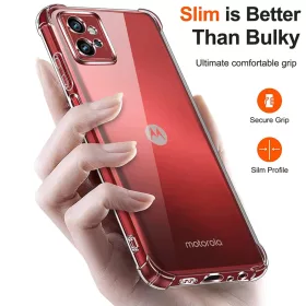  Techsuit - Ütésálló Átlátszó Szilikon Tok - Motorola Moto G32 -5949419082922 2 kép