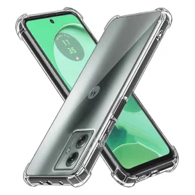    Techsuit - Ütésálló Átlátszó Szilikon - Motorola Moto G54 - Átlátszó tok