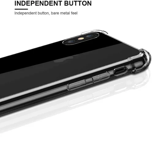  Techsuit - Ütésálló átlátszó szilikon tok - iPhone X / iPhone -5949419082748 2 kép