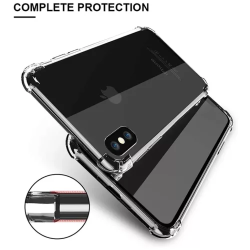  Techsuit - Ütésálló átlátszó szilikon tok - iPhone X / iPhone -5949419082748 3 kép