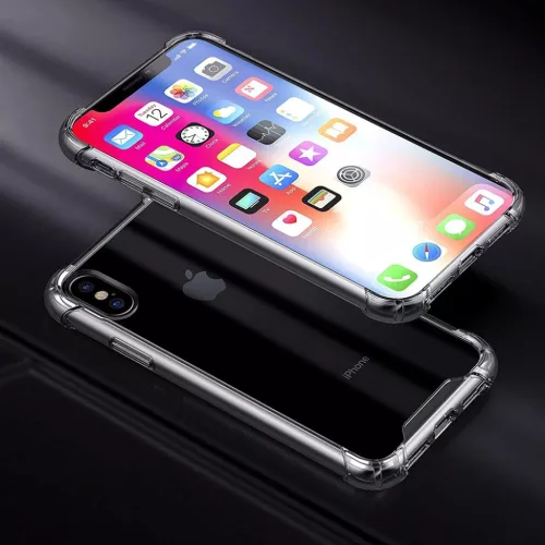  Techsuit - Ütésálló átlátszó szilikon tok - iPhone X / iPhone -5949419082748 4 kép