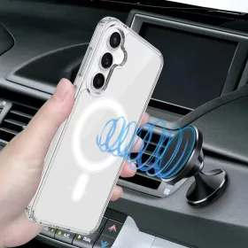  Techsuit - MagSafe Pro - Samsung Galaxy S24 - Átlátszó tok-5949419086159 2 kép
