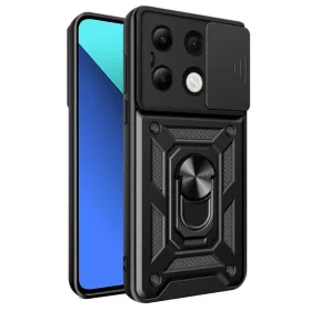    Techsuit - CamShield sorozat - Xiaomi Redmi Note 13 4G - Fekete tok
