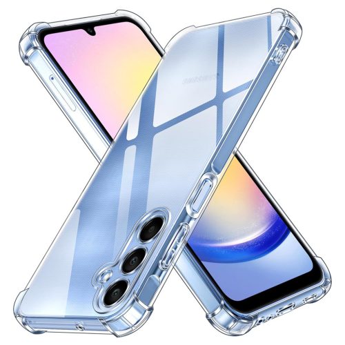  Techsuit - Ütésálló Átlátszó Szilikon - Samsung Galaxy A25 5G -5949419086784 7 kép