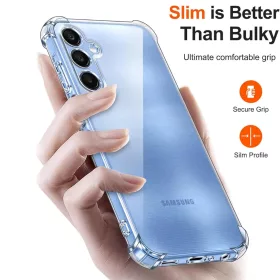 Techsuit - Ütésálló Átlátszó Szilikon - Samsung Galaxy A25 5G -5949419086784 2 kép