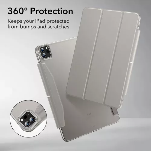 ESR - Ascend Trifold - iPad Pro 11 (2024) - Szürke tok-4894240195062 3 kép