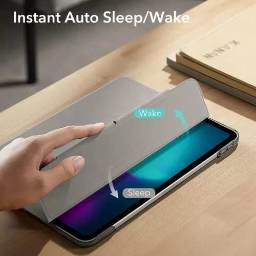 ESR - Ascend Trifold - iPad Pro 11 (2024) - Szürke tok-4894240195062 6 kép