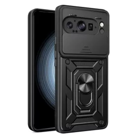    Techsuit - CamShield sorozat - Google Pixel 9 Pro XL - Fekete tok