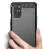  TechSuit - Szénszálas Szilikon - OnePlus 8T - Fekete tok-5949419058699 1 kép