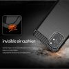  TechSuit - Szénszálas Szilikon - OnePlus 8T - Fekete tok-5949419058699 5 kép