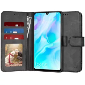   Huawei P30 Lite / P30 Lite New Edition Techsuit - Diary Book - Black tok