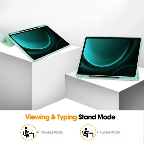 Samsung Galaxy Tab S9 Ultra / S10 Ultra Fekete Techsuit - Flex Trifold-5949419105973 3 kép