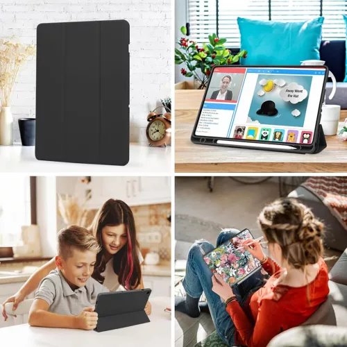 Samsung Galaxy Tab A9 Sötétkék Techsuit - Flex Trifold (Pencil Hold-5949419104051 4 kép