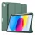  Techsuit - Flex Háromrészes Tok (ceruzatartóval) - iPad 10 (2022) 10.9 / iPad 11 2025 - Zöld tok