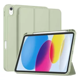   Techsuit - Flex Trifold (ceruzatartóval) - iPad 10 (2022) 10.9 / iPad 11 2025 - Matcha Zöld tok
