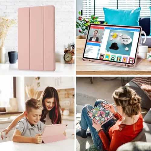 Samsung Galaxy Tab S6 Lite (2020/2022/2024) Pink Techsuit - Flex Trifo-5949419095106 5 kép